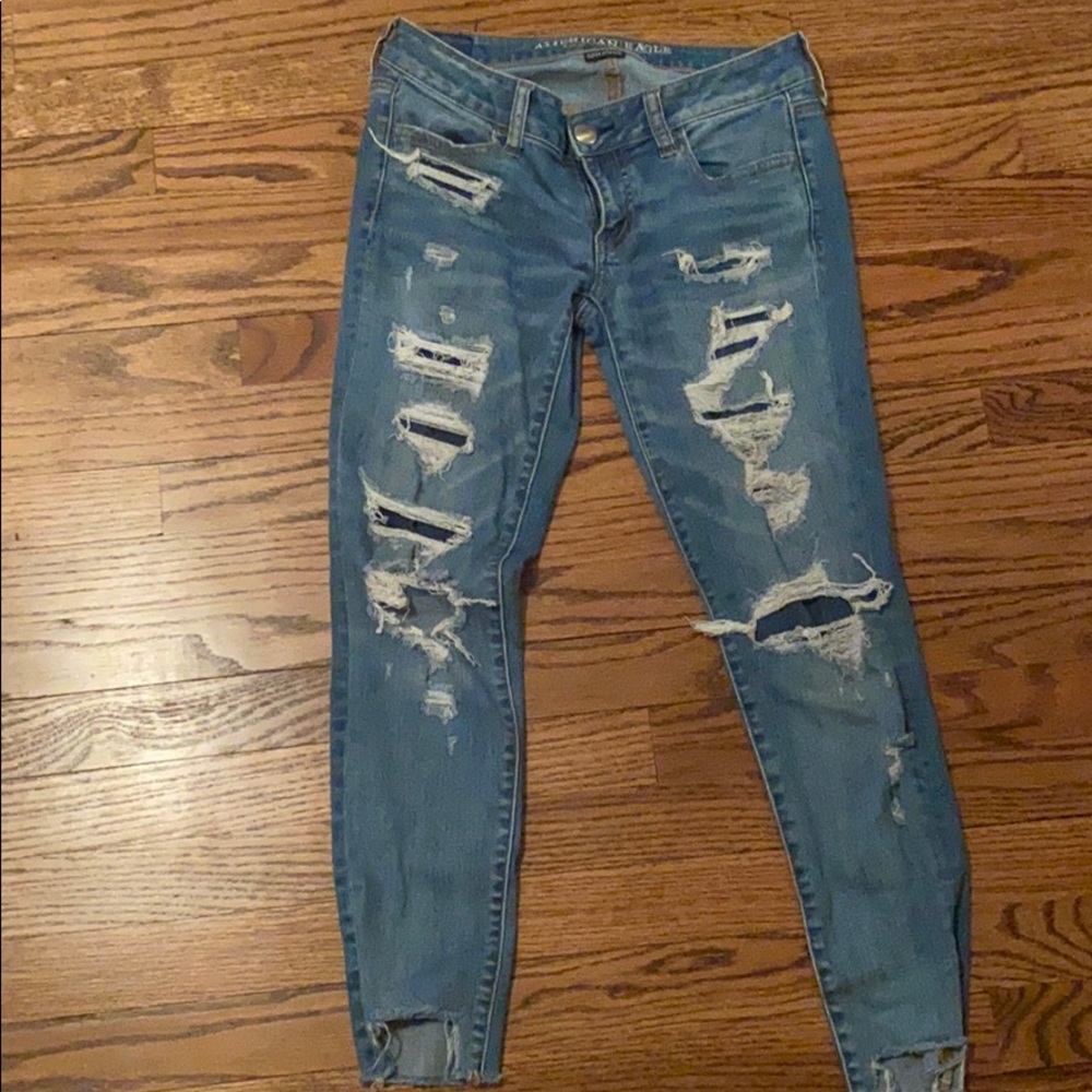 AE skinny jeans